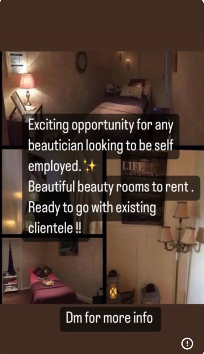 Beauty Room to rent
