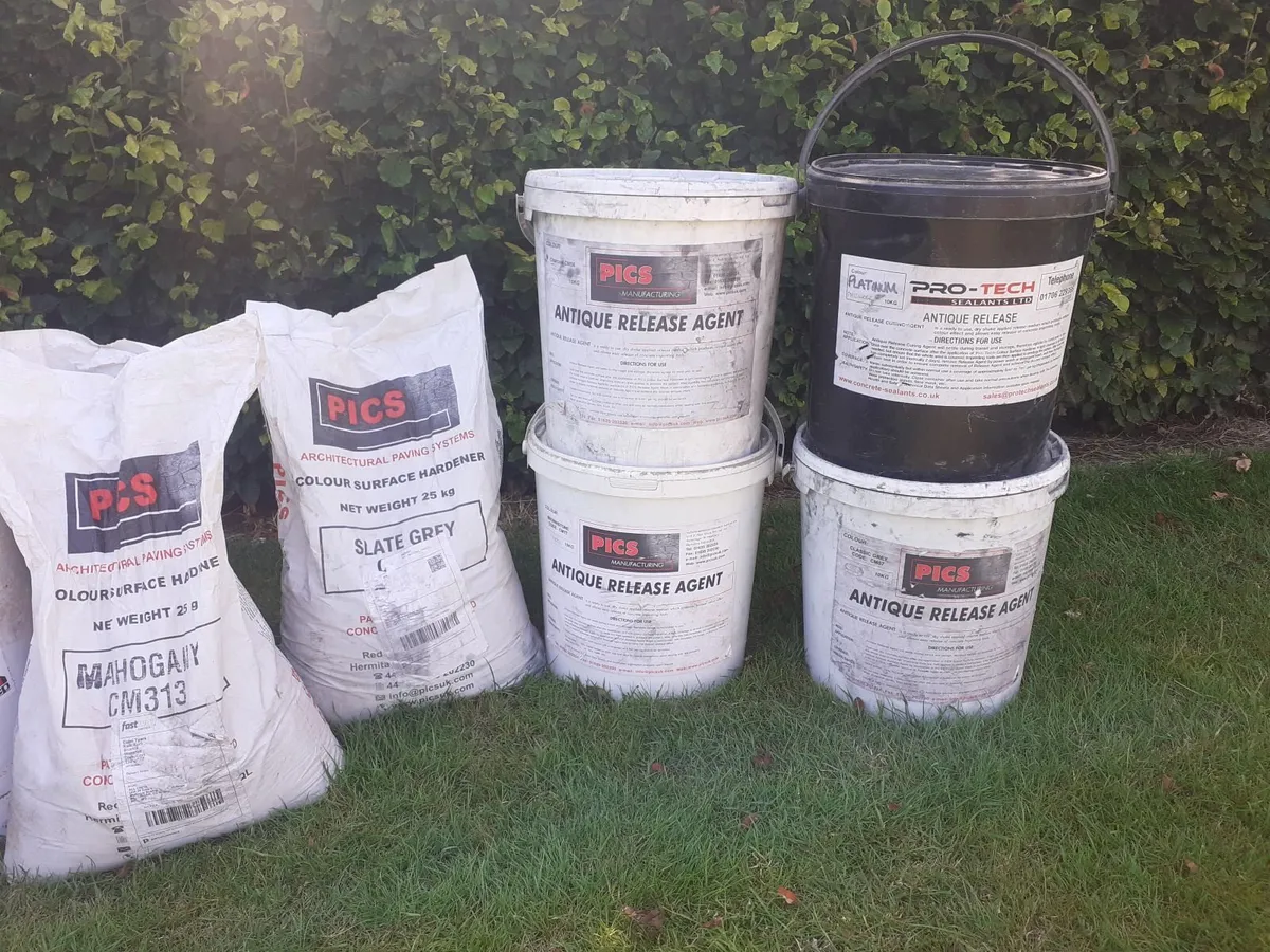 Concrete imprinting materials - Image 2