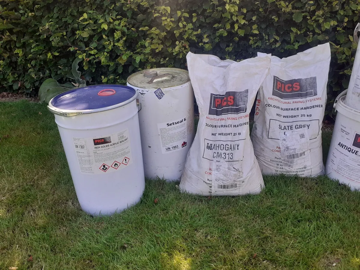 Concrete imprinting materials - Image 3