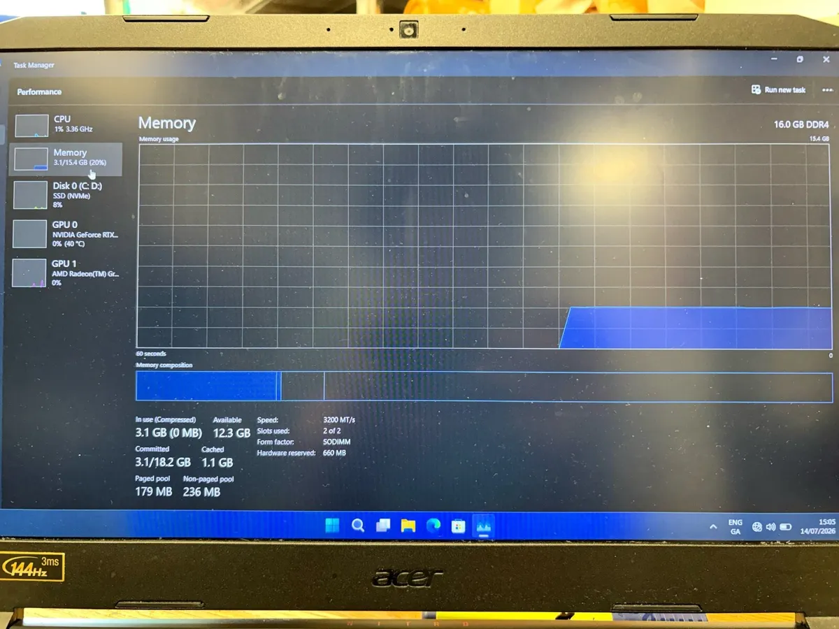 Acer nitro 5 gaming laptop - Image 3