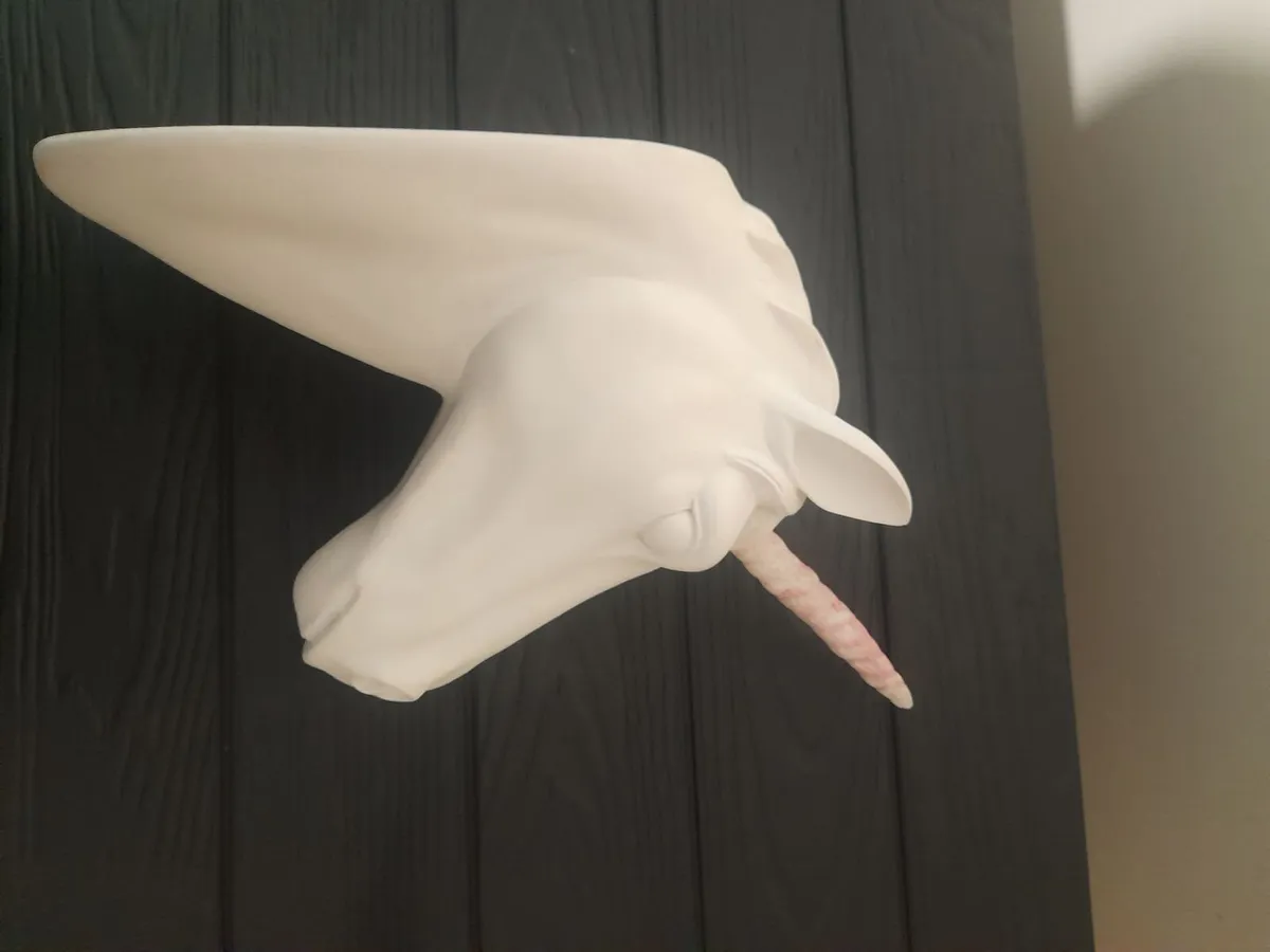 Heart shelf and unicorn head wall mount - Image 4