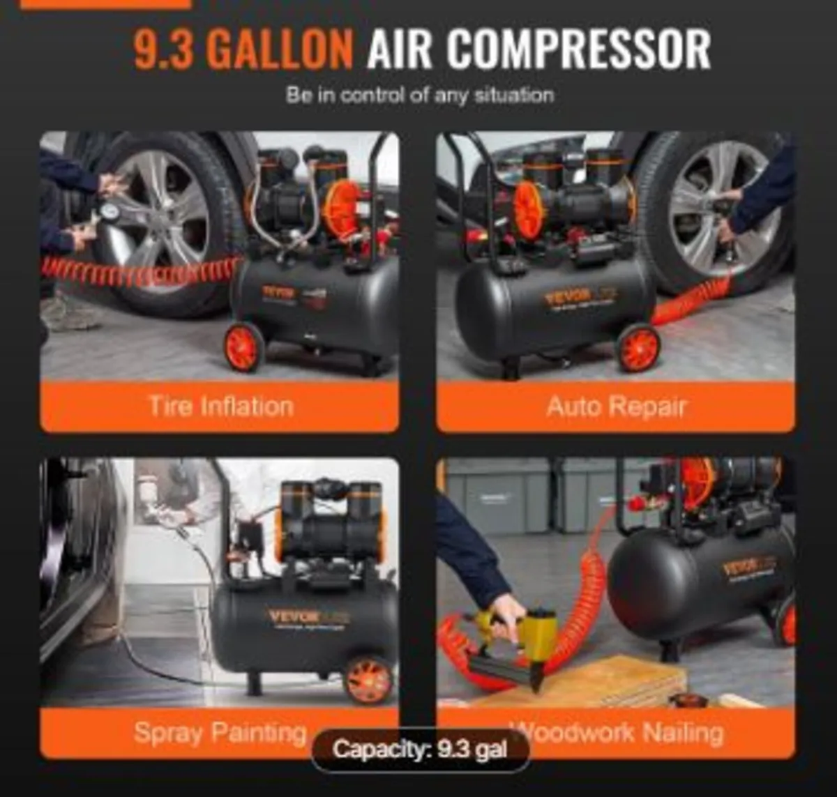 Air Compressor 35.2 L 1800W - Image 2