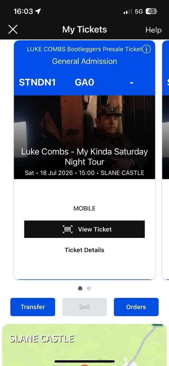 Luke Combs tickets - Image 1