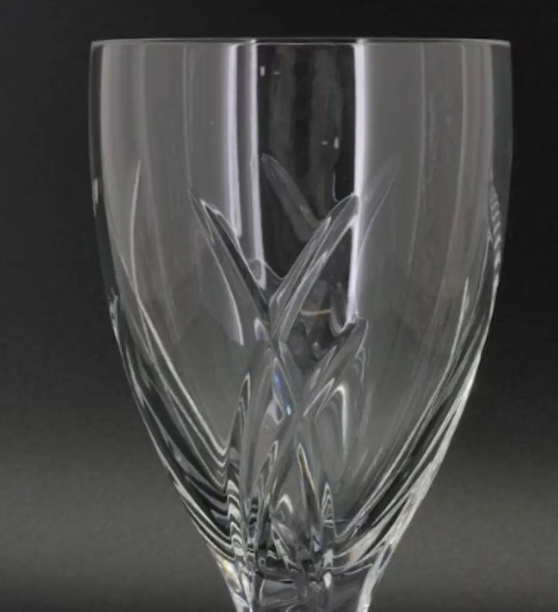 Waterford crystal Wine Glasses x8 - Image 2
