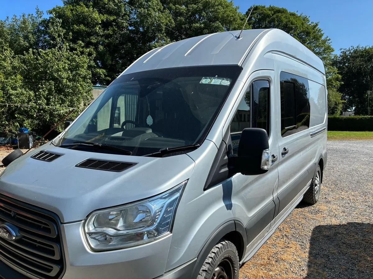 2015 Hi Roof Ford Transit Camper - Image 1