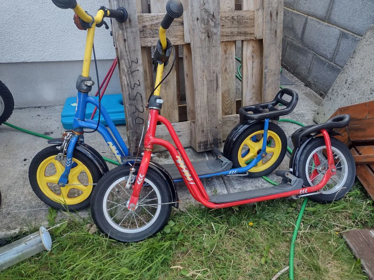 Puky line large wheel push scooter for kids - Image 2