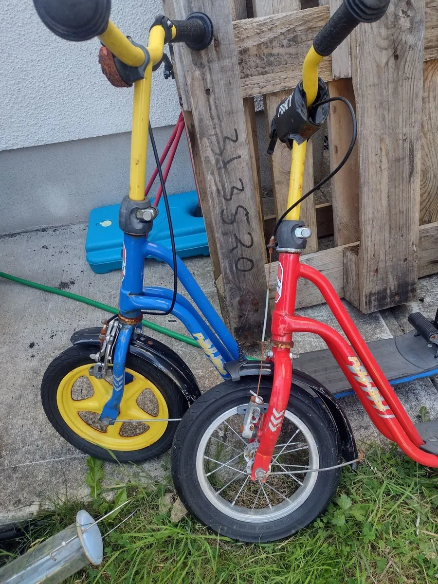 Puky line large wheel push scooter for kids - Image 4