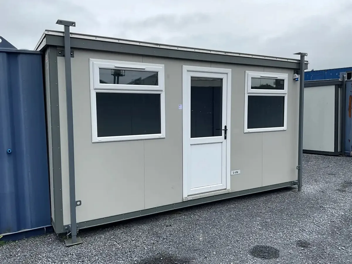 Cabin, Containers & Plant For Auction - Image 1