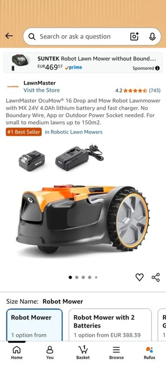 Robot Lawnmower - Image 1