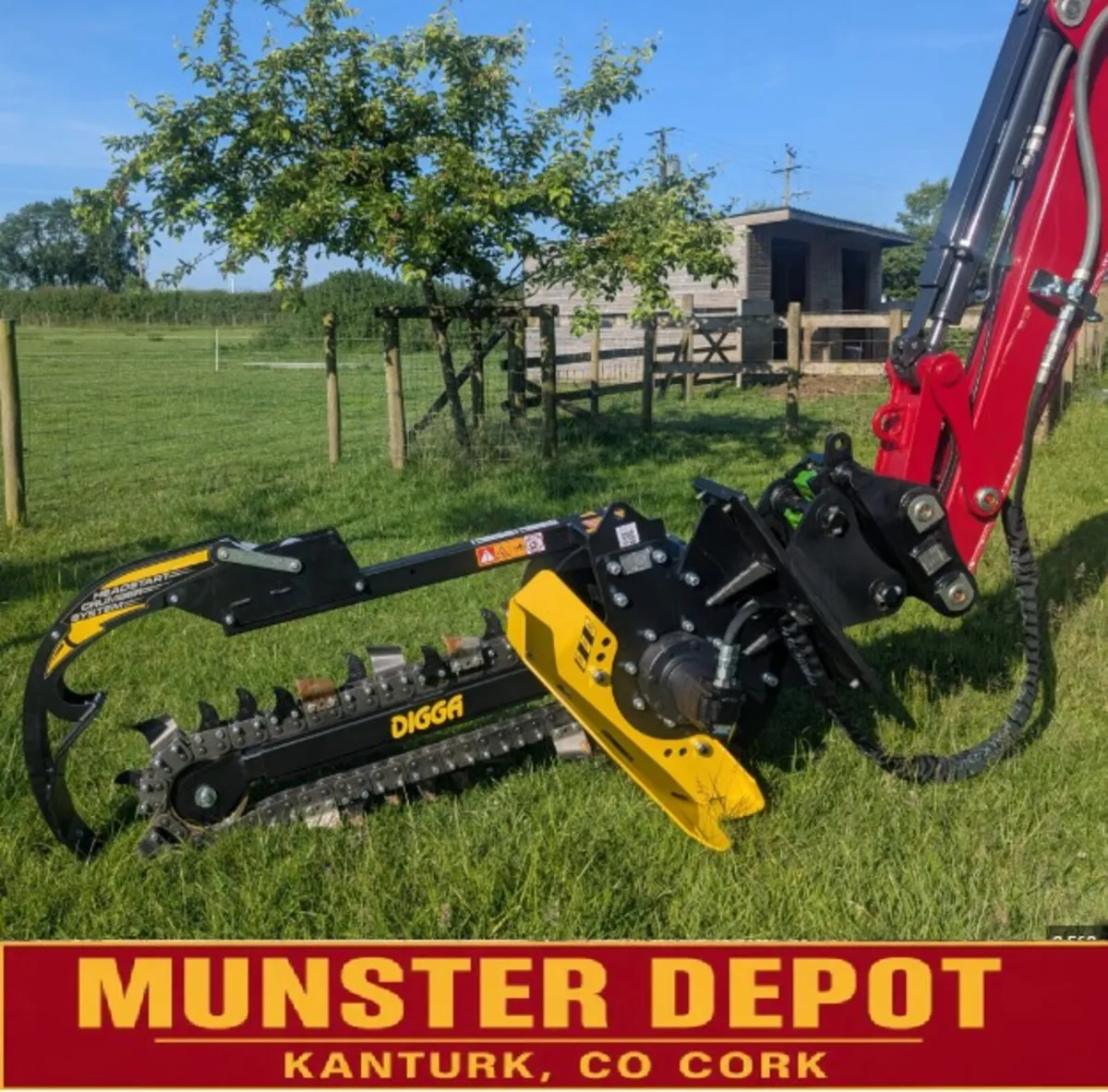 ATTACHMENT HIRE. Excavator Trencher