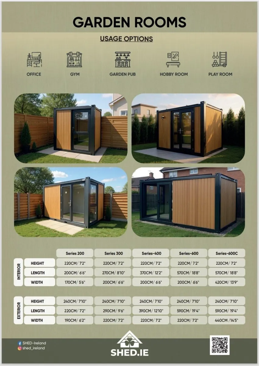 Garden room, garden office, site office - Image 4