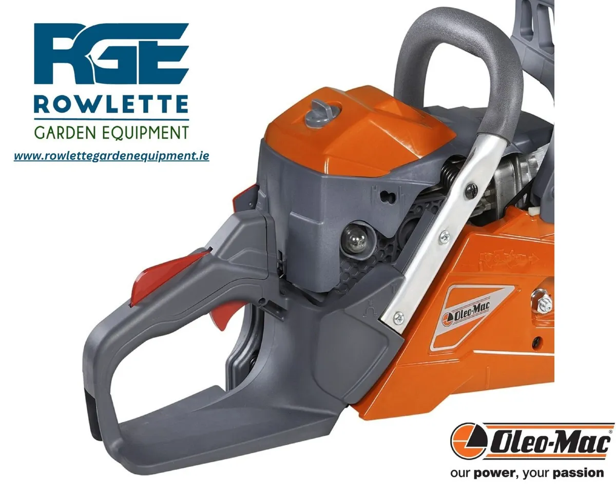 Oleo Mac GSH 400 Chainsaw- 16" bar - Image 4