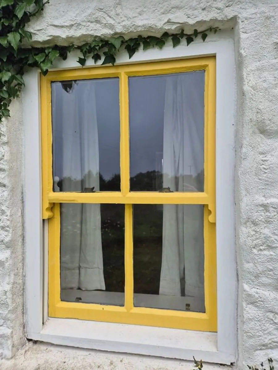 Wood Sash Windows traditional Irish cottage - Image 1