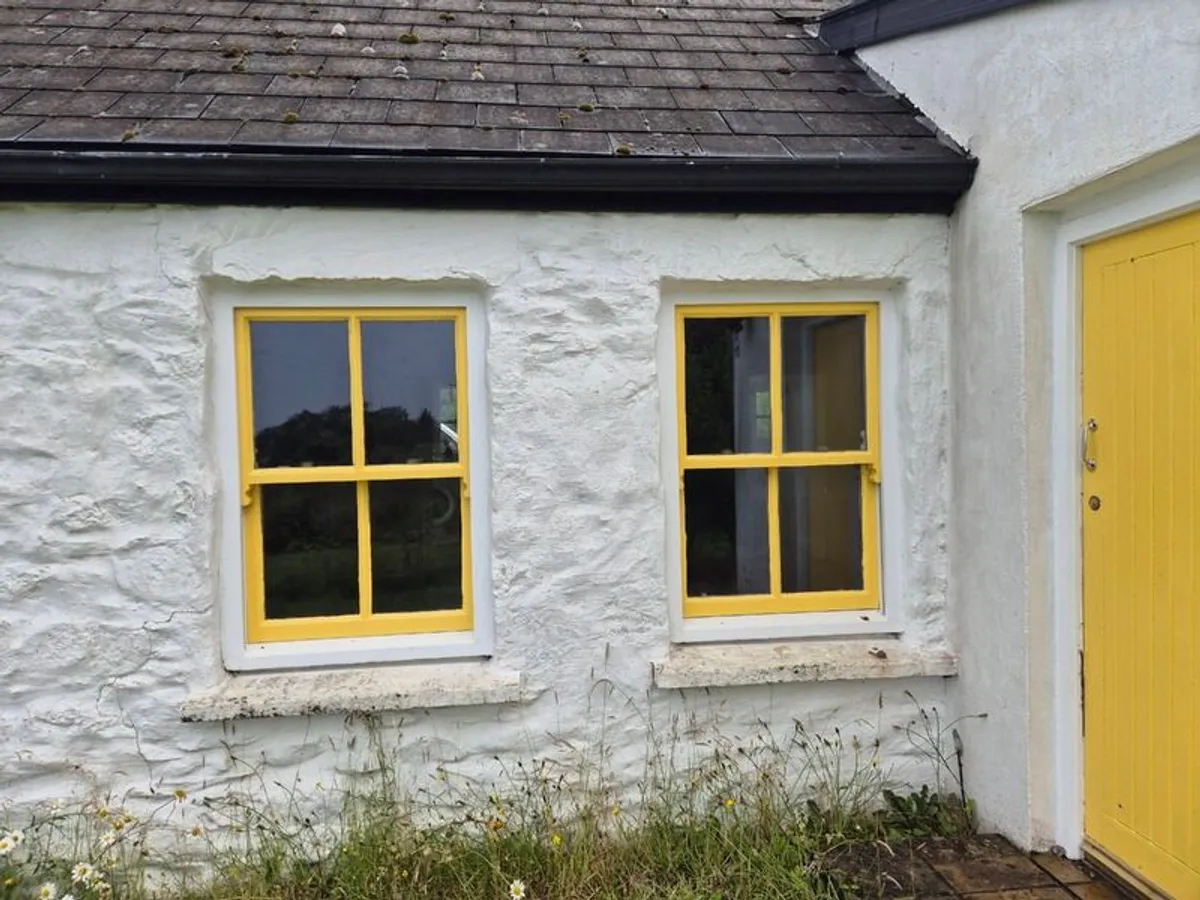 Wood Sash Windows traditional Irish cottage - Image 2