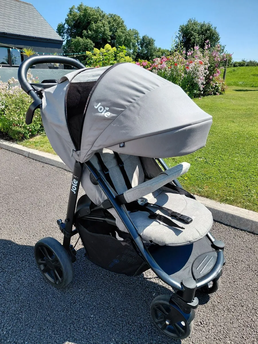 Joie Stroller plus Footmuff and Rain cover - Image 1