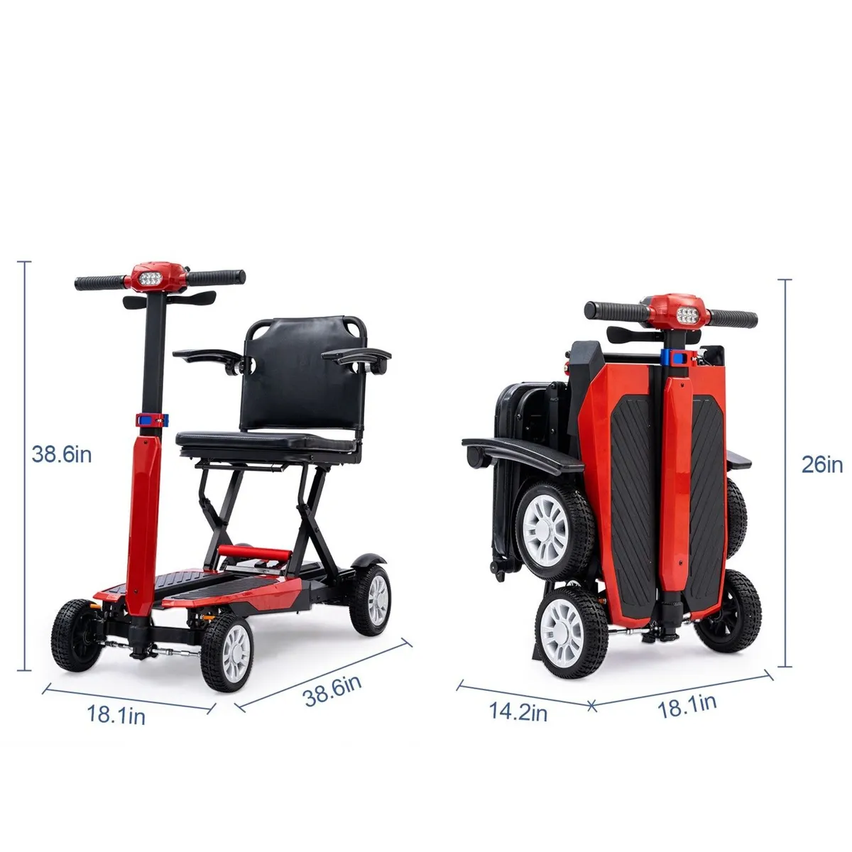 Foldeze Class 2 Mobility Scooter - Image 2