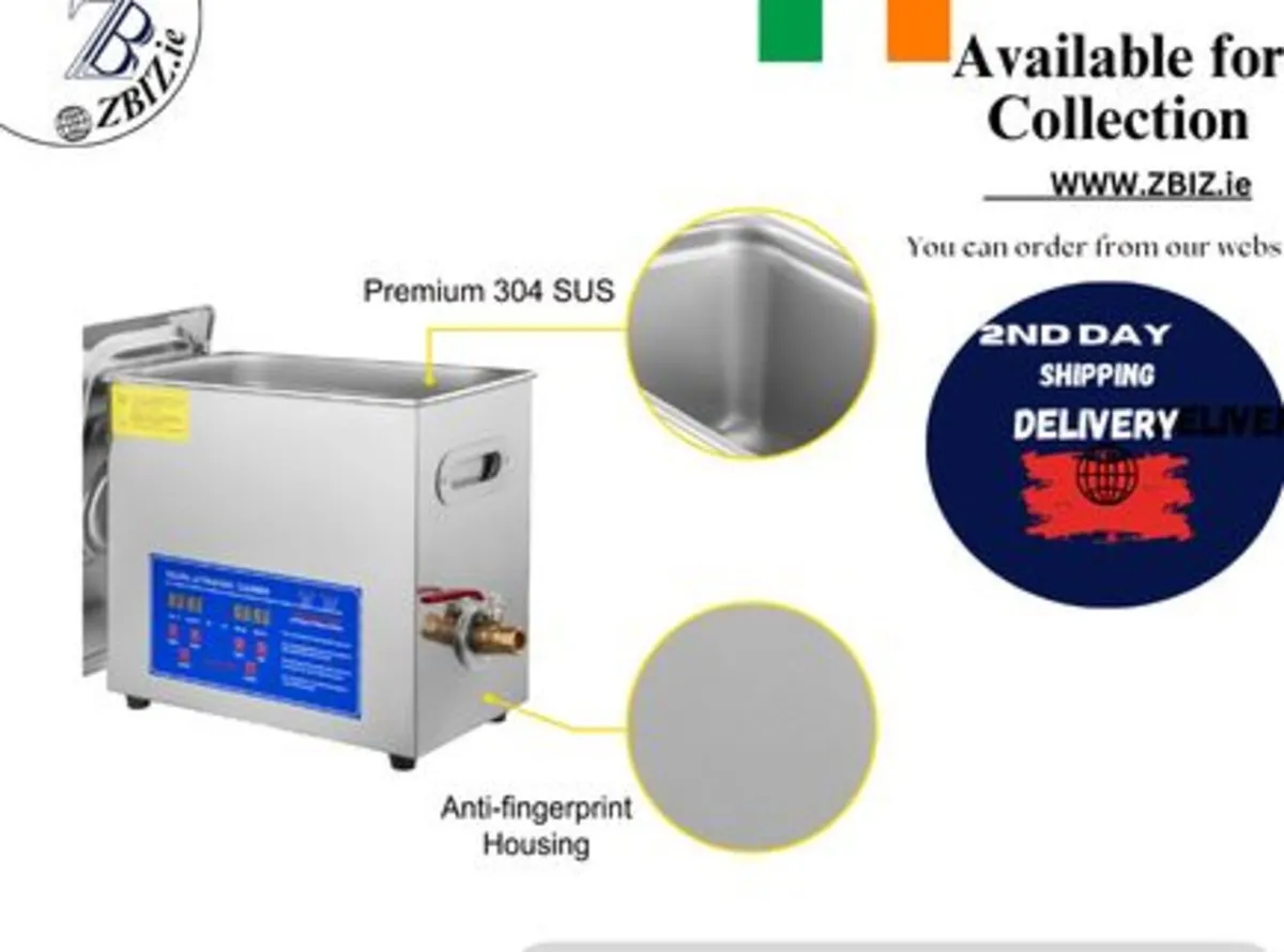 6L Ultrasonic Washing Machine Tub Cleaner - Effect - Image 1
