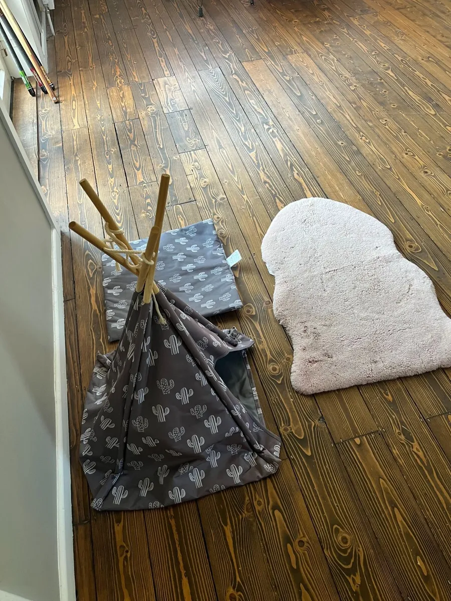 Pet Teepee + Rug - Image 3