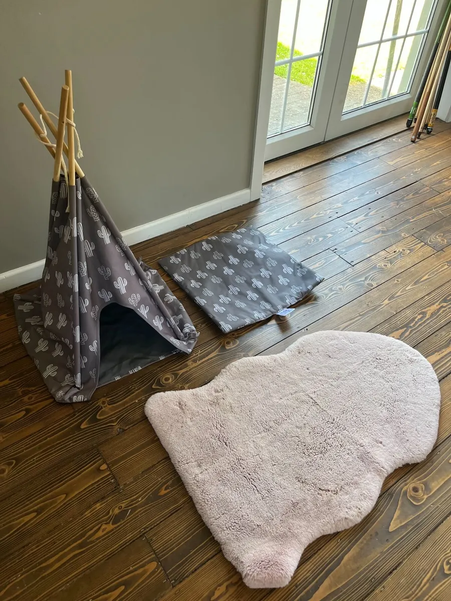 Pet Teepee + Rug - Image 2