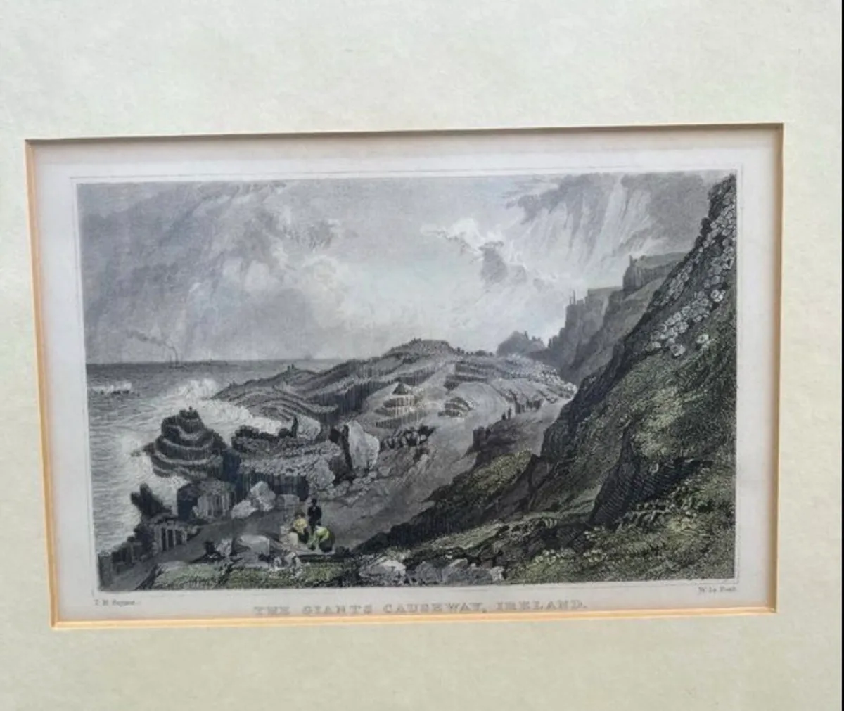 1832 steel engraving - Image 2