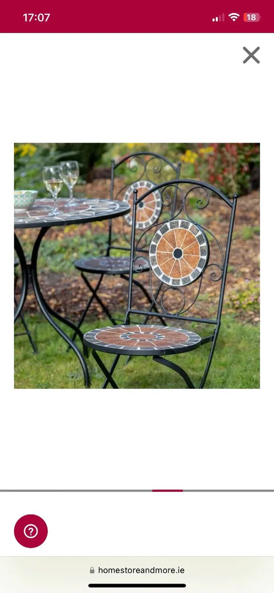 Garden Table and Chairs - Image 4