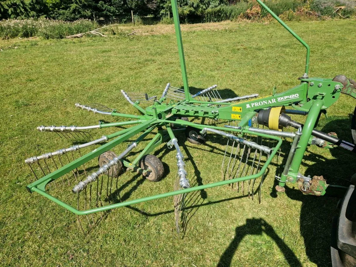 Hay rake single rotar - Image 1
