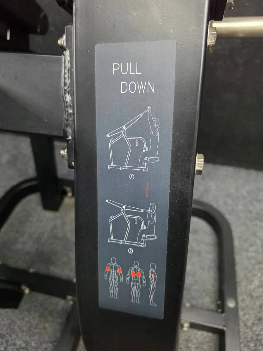 Plate Loaded Lat Pulldown - Image 4