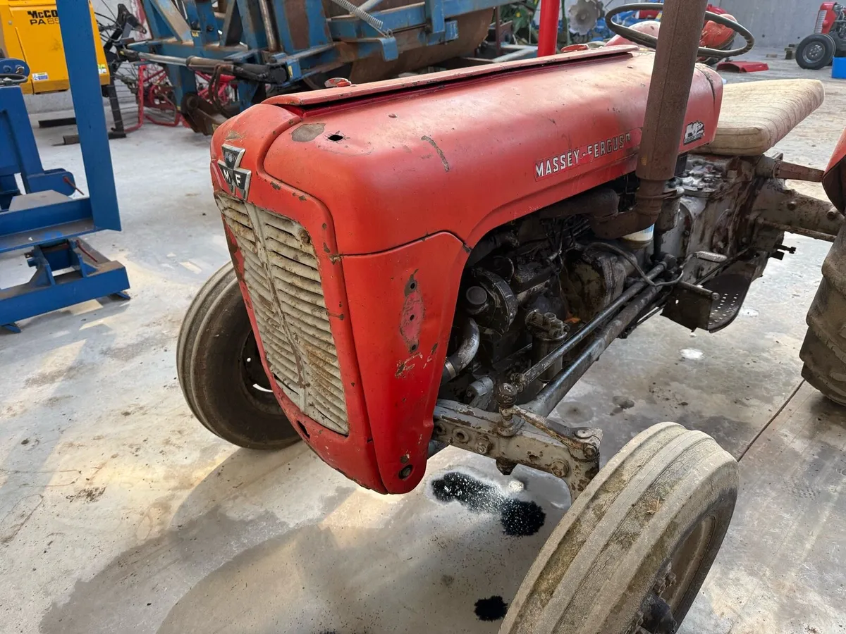 Massey Ferguson FE35 bonnet  good orginal order - Image 1