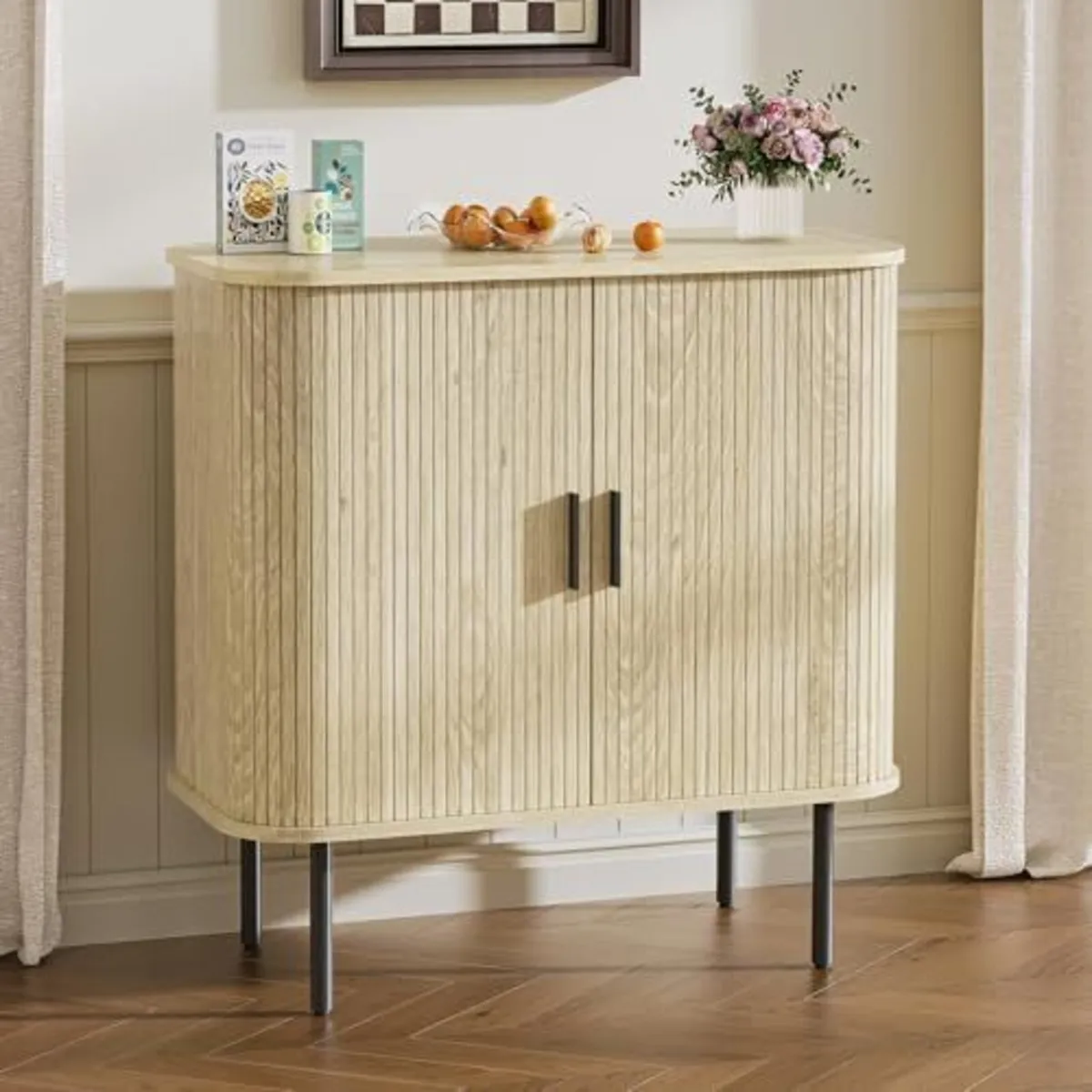 Buffet Storage Cabinet for Living Room, Kitchen Cu - Image 1