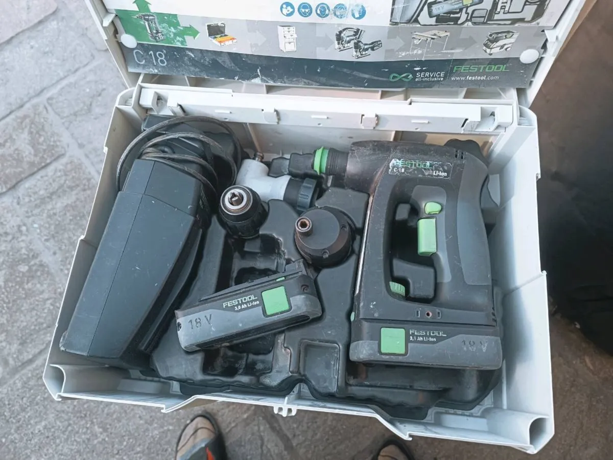 Festool c18 srewgun.