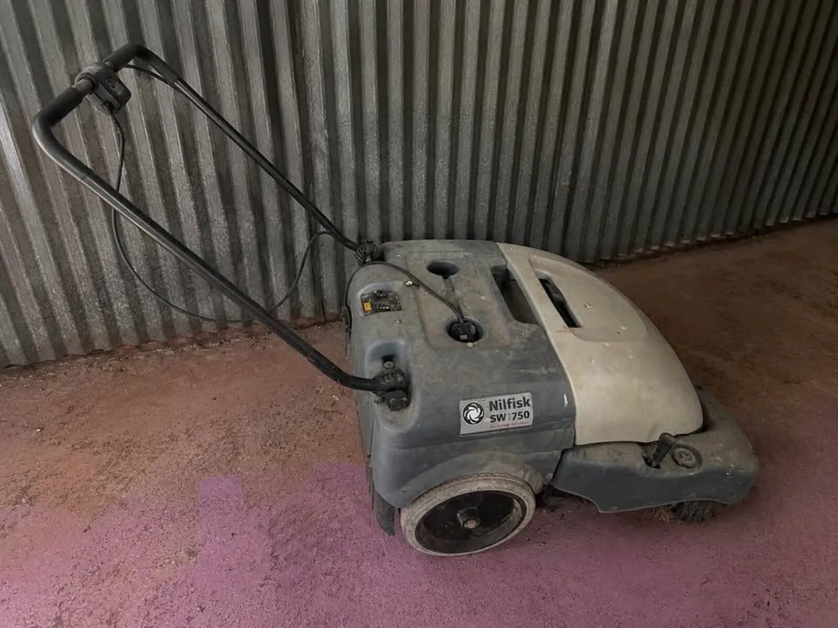 Nilfisk SW 750 Industrial Walk-Behind Sweeper - Image 1