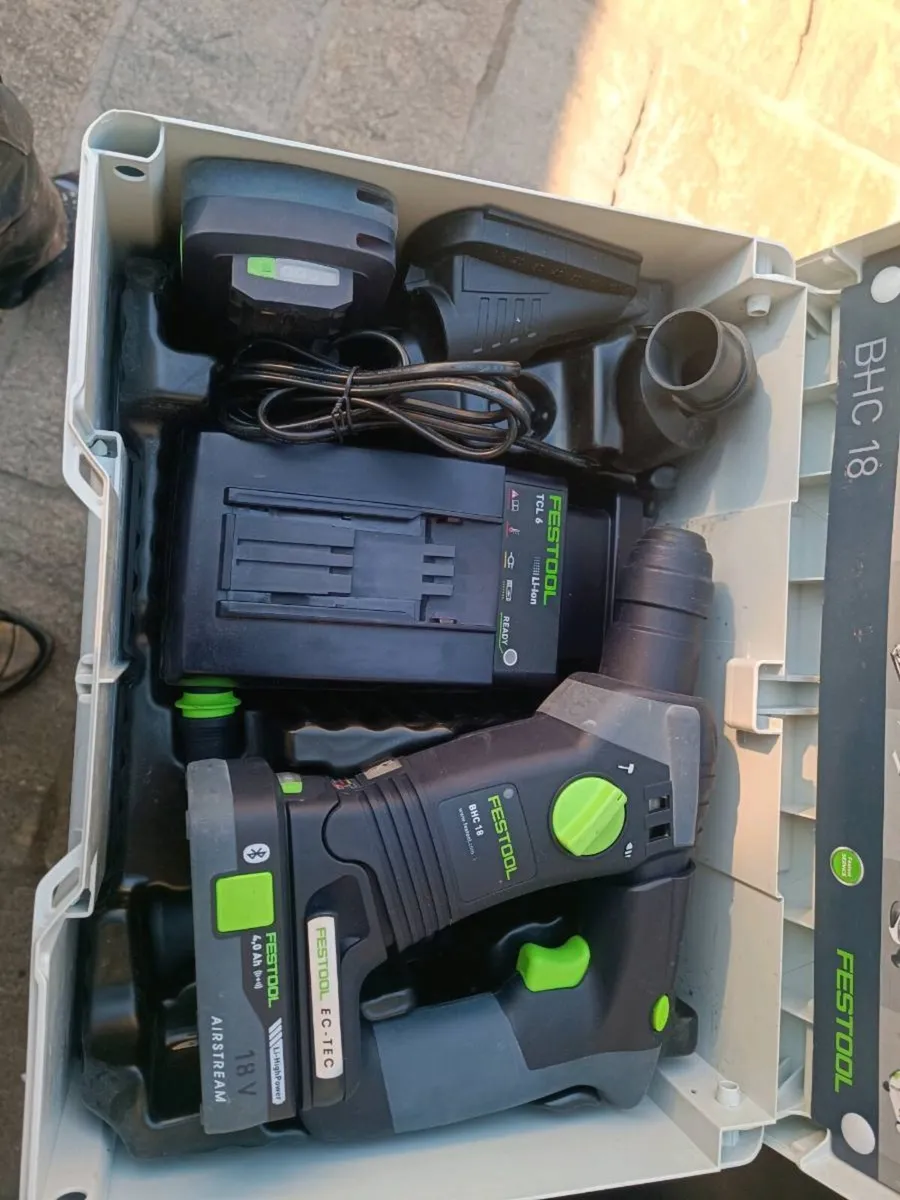 Festool bhc 18 SDS drill.