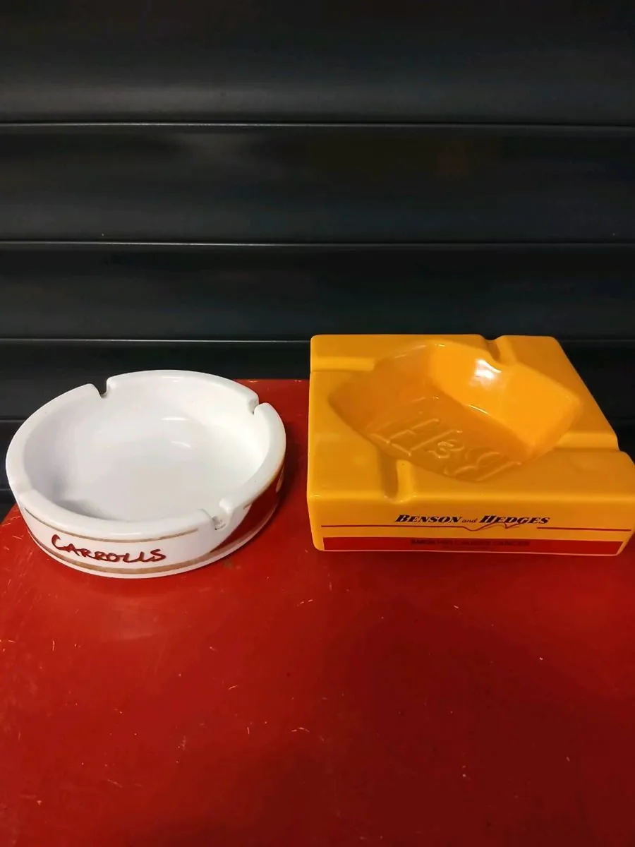 Two ash trays