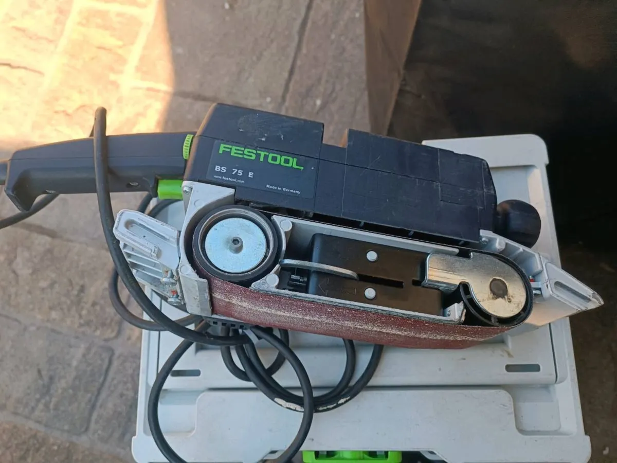 Festool bs75 beld sander.