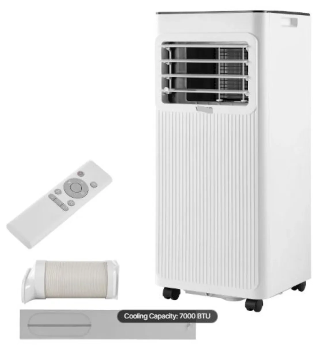 Portable Air Conditioner,7000 BTU 2kW 3-in-1 Stand - Image 1