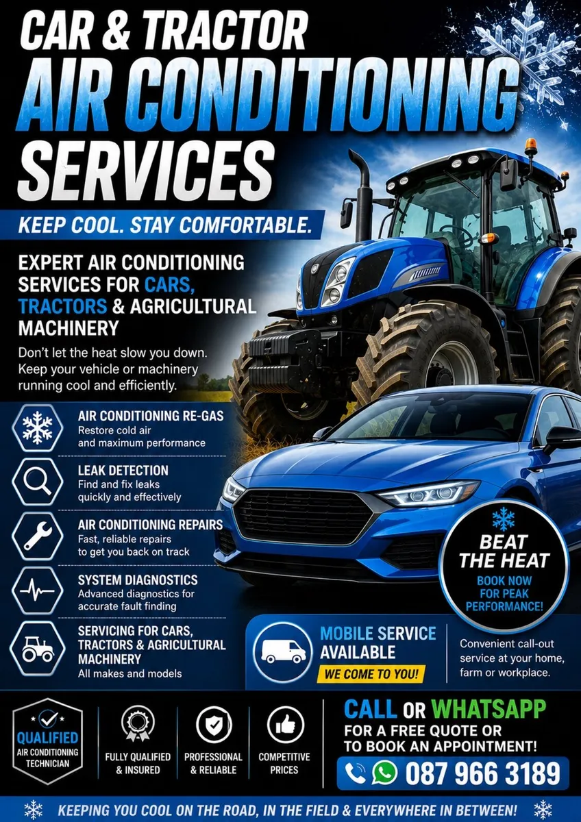 Air Conditioning Car, Tractors