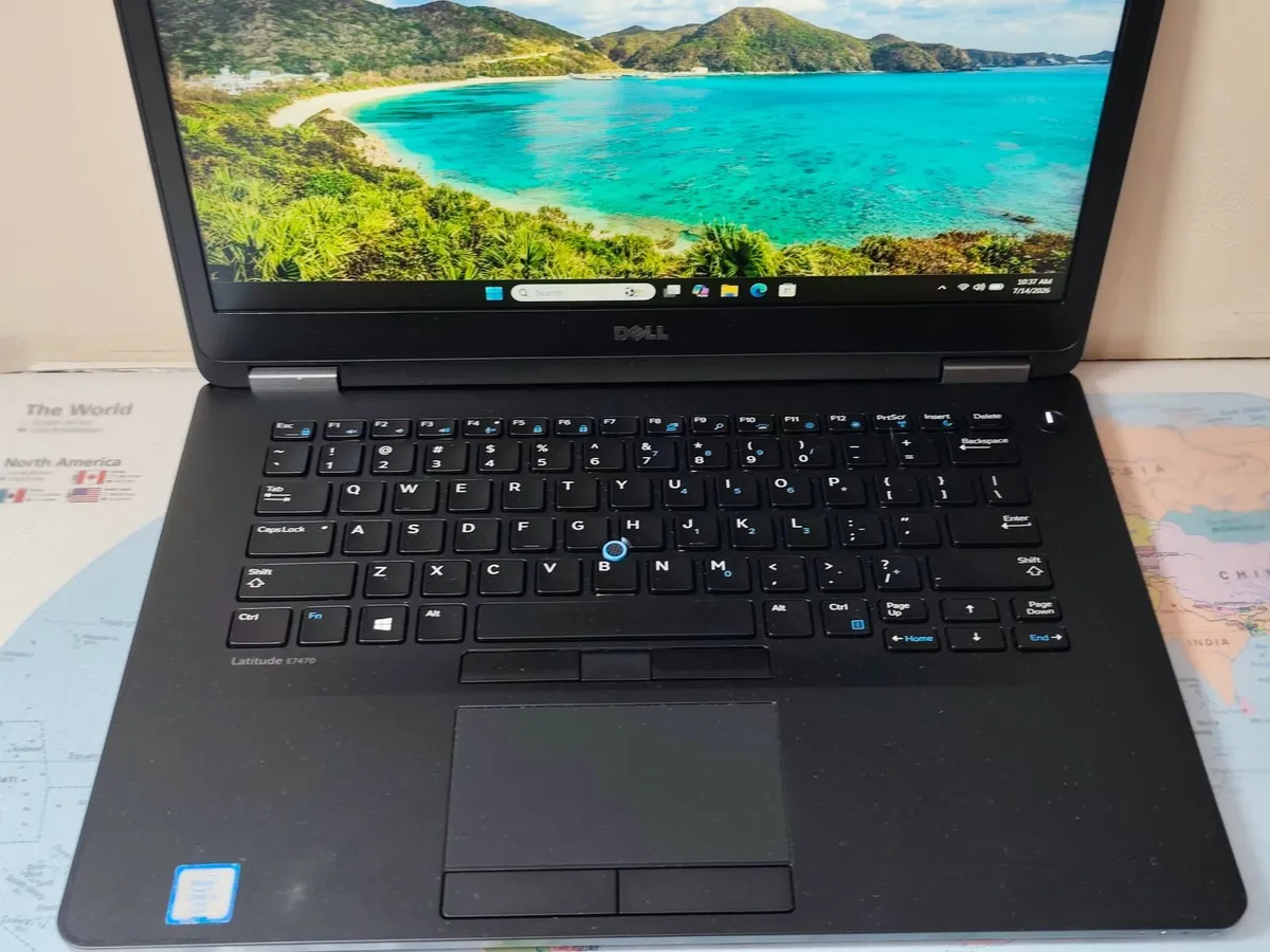 Dell Latitude E7470 14" i5 6th gen 8/256GB SSD - Image 2