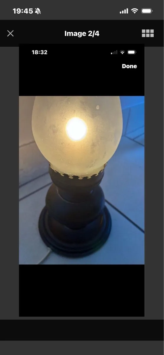 Vintage Oil Style Table Lamp - Image 2