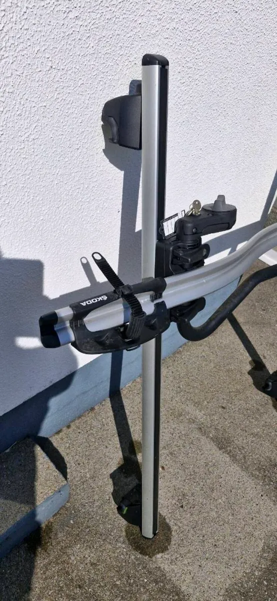 Skoda Octavia Roof Bars & Thule Pro Ride 591 - Image 1