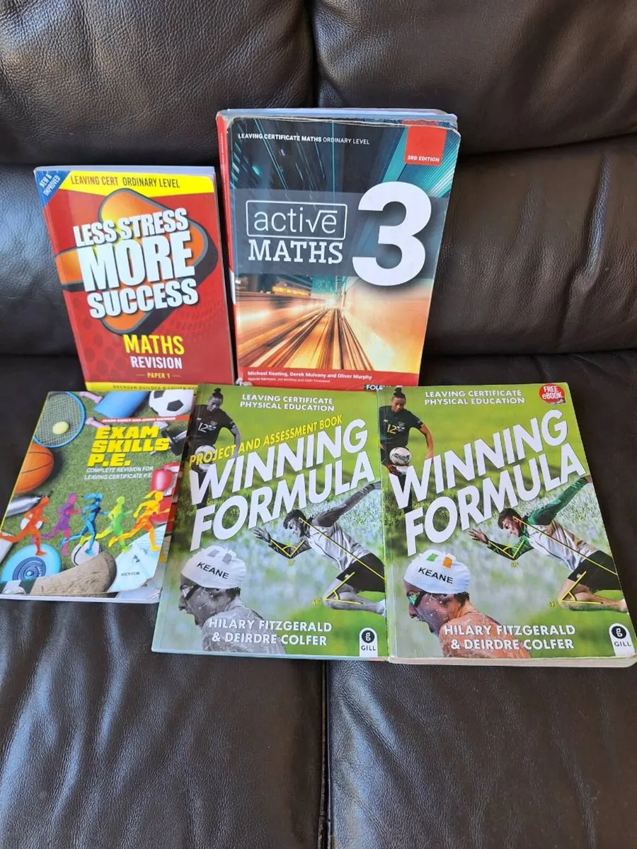 Leaving Cert books and exam papers - Image 2