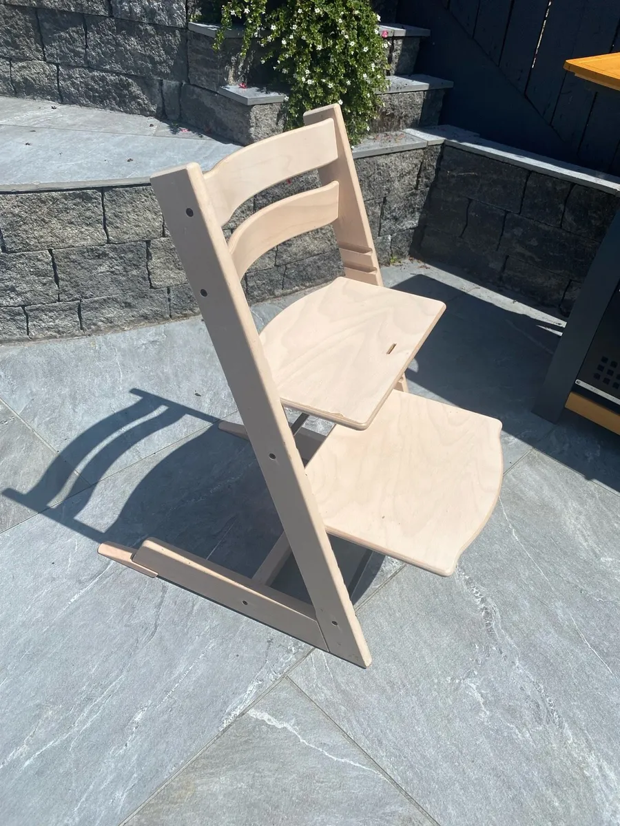 Stokke Tripp Trapp high chair with gliders - Image 2