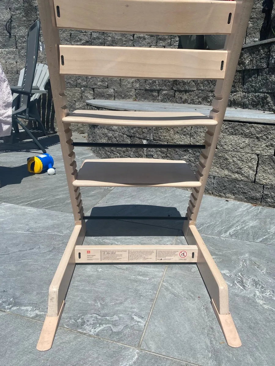 Stokke Tripp Trapp high chair with gliders - Image 4