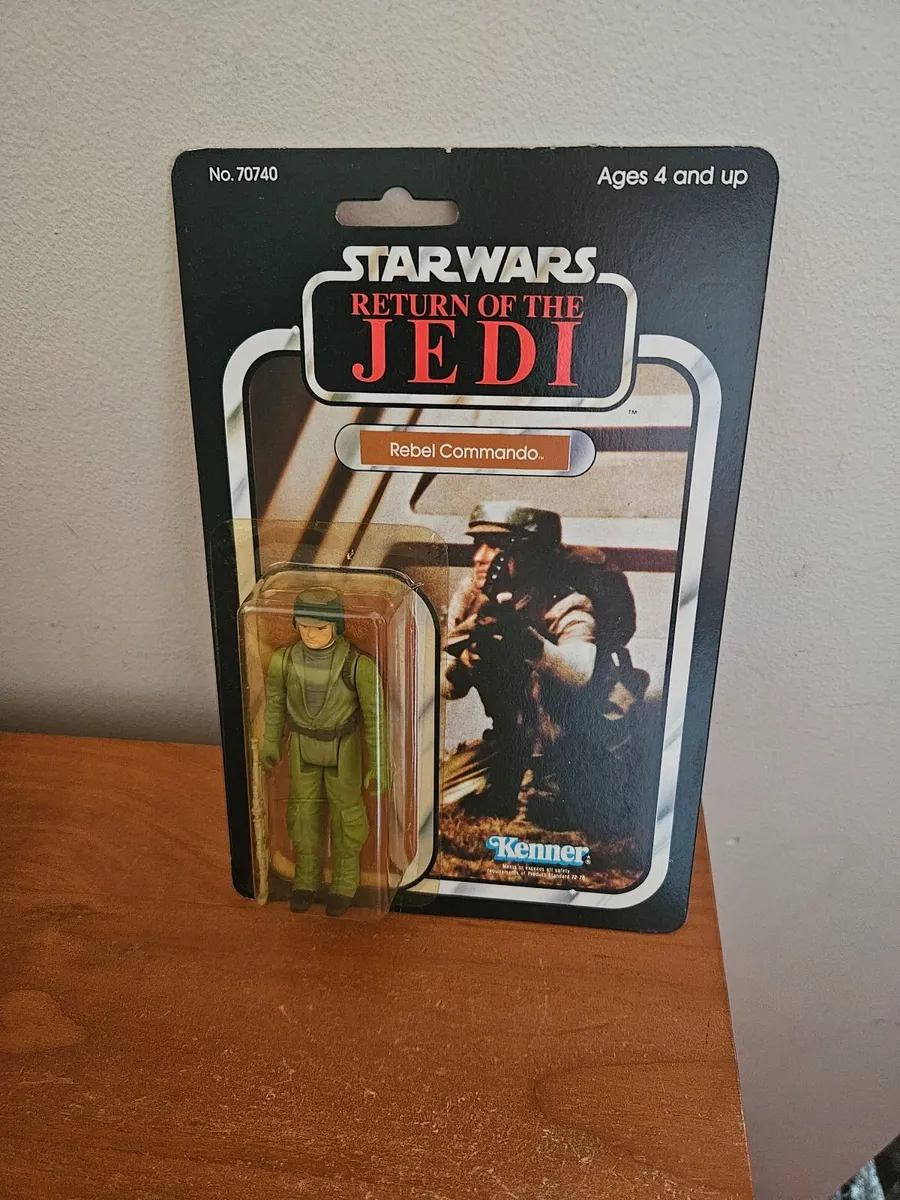 Vintage Star Wars ROTJ Rebel Commando - Image 1