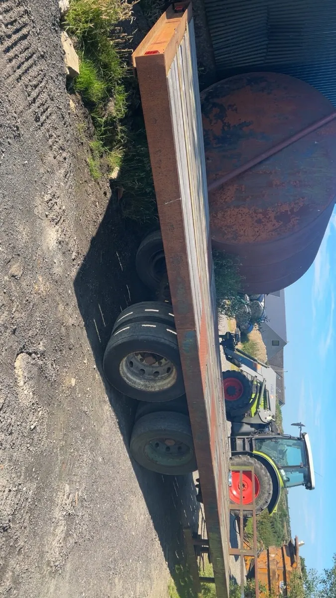 3 Tractor flat trailers.     bale - Image 2