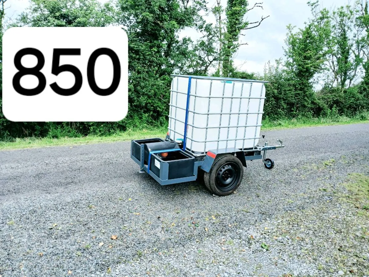 New Mobile water tank trailer - Image 1