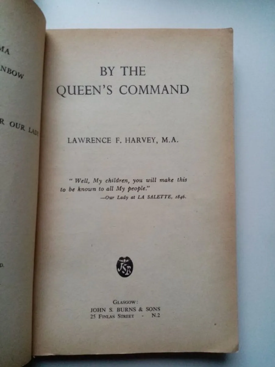 By the Queens Command - Religious History Book - Image 3