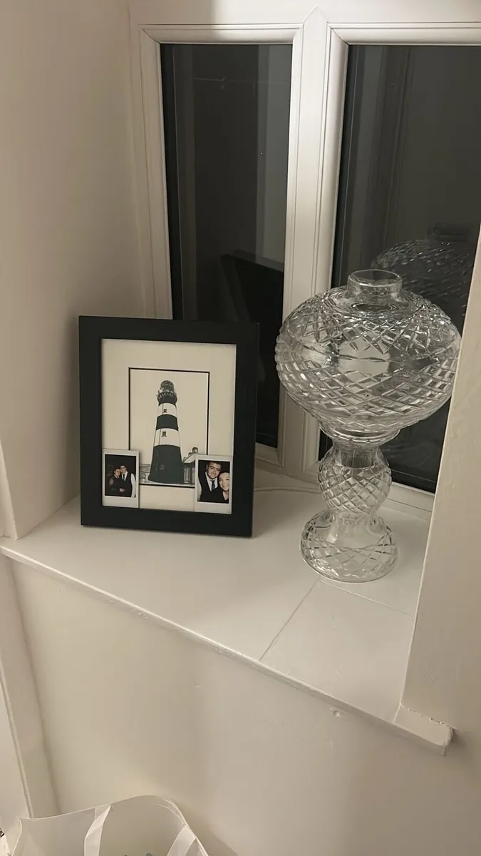 Vintage Galway Crystal Table Lamp - Cut Crystal - Image 1