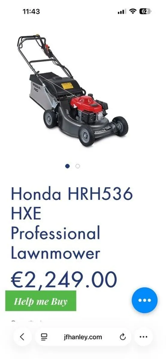 Honda Petrol Lawnmower - Image 4