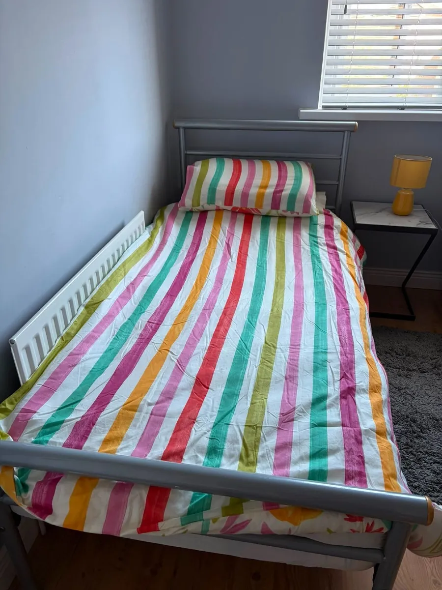 Free 2 single beds and mattress - Image 2
