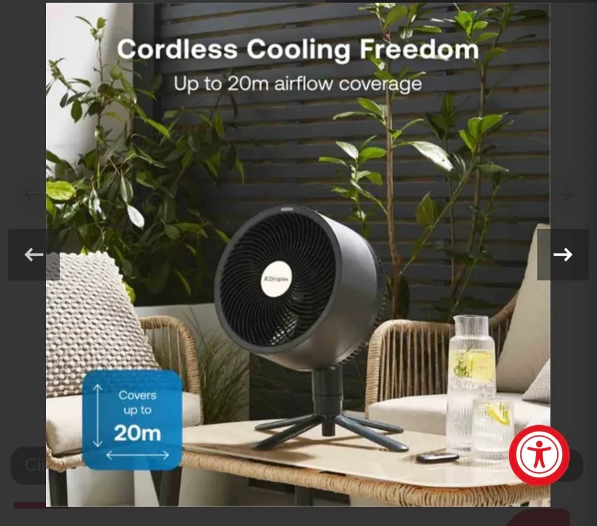 Dimplex DuoCool Smart WiFi 2-In-1 Cordless - Image 3